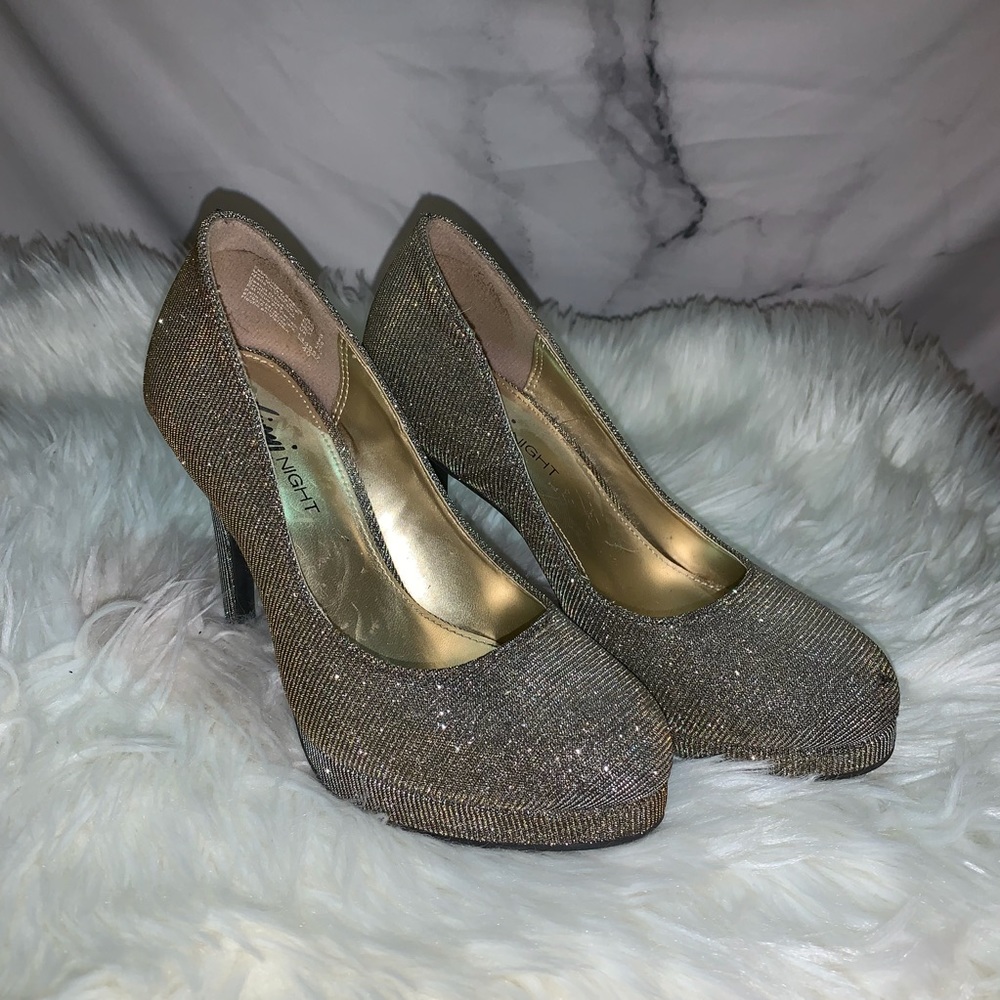 Sparkly Platform Heels